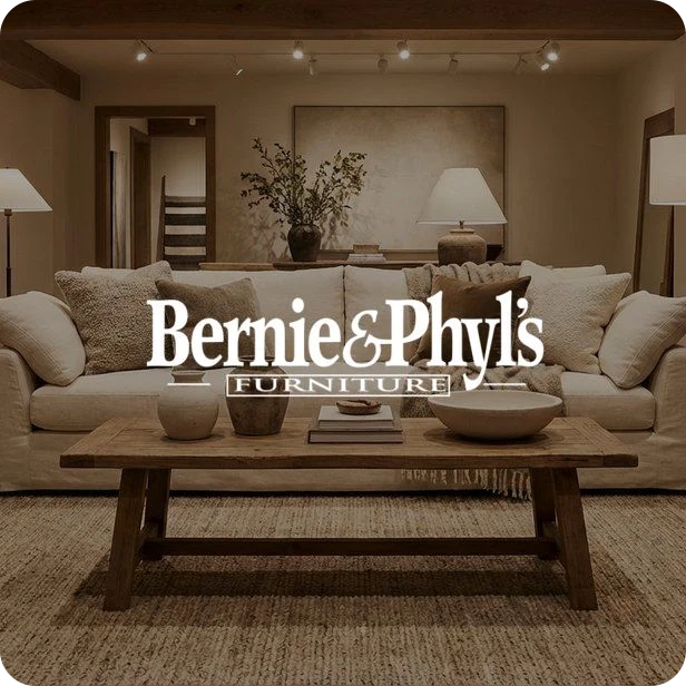 Bernie & Phyl's - Furniture case study