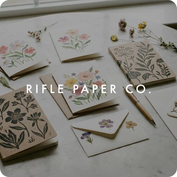 Rifle Paper Co. - Stationery case study
